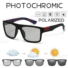 Óculos De Sol Polarizados Fotocromáticos Para Homens E Mulheres UV400 , Esportivos Ciclismo , , Corrida , Pesca , Direçã