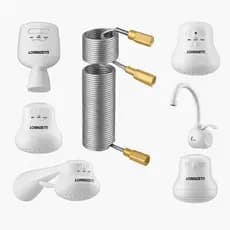 Kit 2 Resistencia Tipo Lorenzetti maxi Ducha, Bello Banho, Torneira Versatil, Relax 110V 220V 4.000W