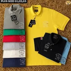 Camiseta Gola Polo Masculina Plus Size do G1 ao G3 Texas Farm Para Rodeio, Vaquejada e Trabalho