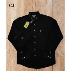 Camisa Masculina Manga Longa Lisa Moda Country Cowboy Rodeio Agropecuária Cavalgada ARIAT