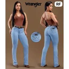 Calça Jeans Feminina Wrangler Country Para Trabalho E Eventos Cowgirls