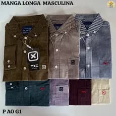 Camisa Manga Longa Country Masculina TXC