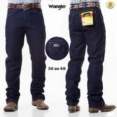 Calça jeans masculina Wrangler Country: resistência, conforto e muito estilo pra quem vive a pegada do campo,.💥🤠