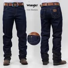 CALÇA JEANS MASCULINA ESTILO COUNTRY RODEIO PEÃO COWBOY WRANGLER