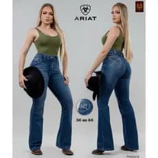 Calça jeans country feminina Ariat e Texas Txc Para Festa Ou Trabalho No Campo Estilo Cowgirls