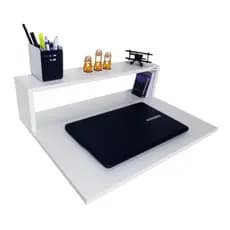 Suporte Escrivaninha Mesa de Parede suporte para notebook MDF