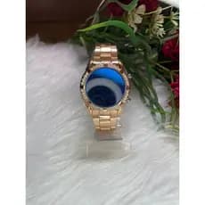 Relógio feminino pallyjanne led pulseira de aço qualidade premiun.