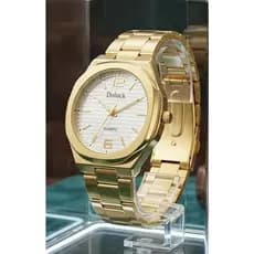 Relógio Feminino Dourado Doluck Quartz – Elegância e Estilo Premium.