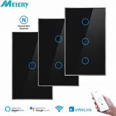 Melery EWelink Interruptor Inteligente Sensor Wifi Controle Remoto Por Voz Alexa Dot Google Home App