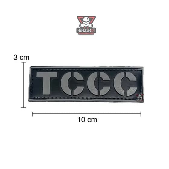 Emborrachado TCCC Tático Patch APH Primeiro Socorros Marc | March