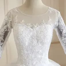 Vestido de Noiva NOVO, com passa fitas nas costas, PLUS SIZE vestido de casamento, festa matrimônio