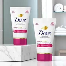 Kit C/2 Desodorante Antitranspirante Dove Creme Sérum Previne Escurecimento Niacinamida 50g