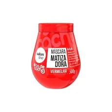Mascara de Hidratação Matizadora Vermelha todecacho Salon Line 500g – Intensifica Cor, Hidratação