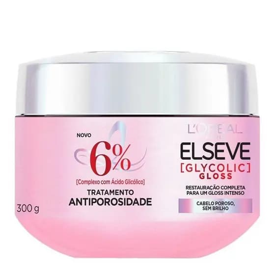 Creme Tratamento Elseve Glycolic Gloss 300g