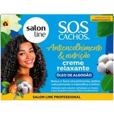 Creme Relaxante Salon Line Antiencolhimento e Nutrição Óleo de Algodão 200g