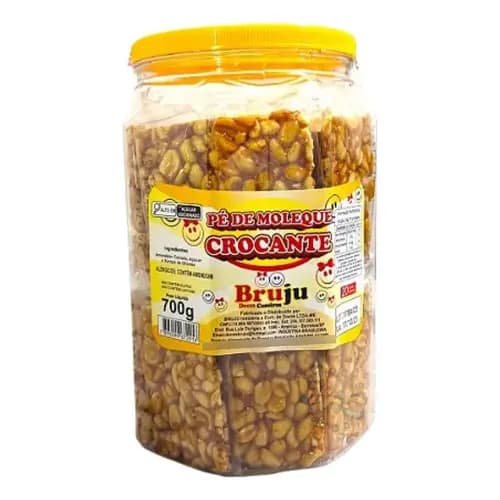 Pé De Moleque Crocante Doce 700g 20un Festa Junina