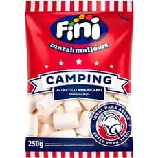 Marshmallow Camping Fini 250g - Para Assar- Estilo Americano