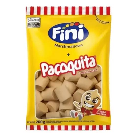 Marshmallow Paçoquita 200g Fini