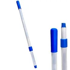 Cabo extensor telescópio New Clean para rodos e vassouras 1,60 metros - Uso profissional