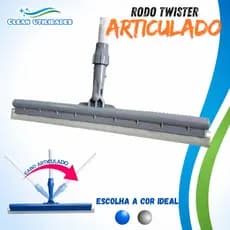 Rodo Versátil Articulado 180 º lâmina em silicone - Sem cabo - PROMOÇÃO