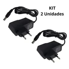 Kit 2 Unidades Fonte de Alimentação TV Box 5V 2A P4 - Adaptador Bivolt Universal - Ideal para Roteadores e TV Box