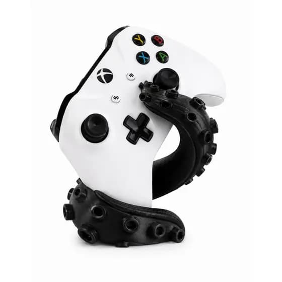 Suporte Porta Controle Gamer Ps4 Xbox Mesa Tentáculo Polvo Mesa