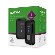 Campainha Sem Fio Intelbras CIB101 Preta. ULTIMAS UNIDADES!!!