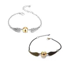 Pulseira Pomo De Ouro Harry Potter Hogwarts