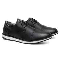 Sapato Masculino Oxford Casual Liso Casual Moderno Sapatenis Social SW
