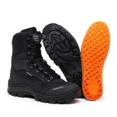 Coturno Masculino Bota Militar Tático Motociclista Cor Preto Amarrar Leve