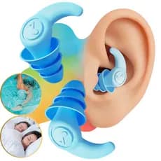 Protetor Auricular Tampão Ouvido 2 Pares 3 Camadas Antiruído Plug Dormir