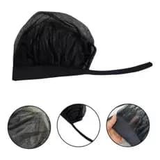 Kit Com 5 Touca Telinha Com Aba Amarra Oxford Lavável Uniforme Cozinha Restaurante Padaria Pizzaria