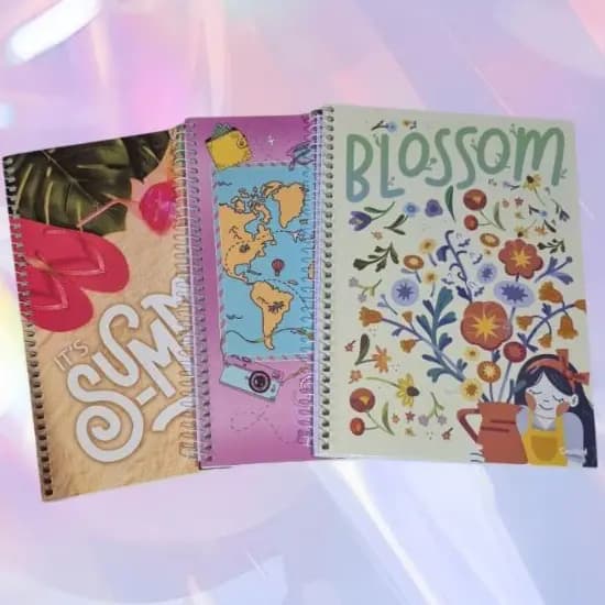Caderno 1 Materia 80 Folhas para Meninos e Meninas