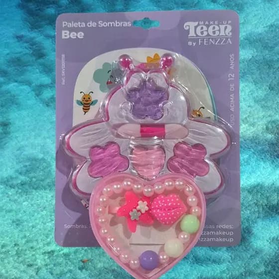 kit de maquiagem e assessorios infantil
