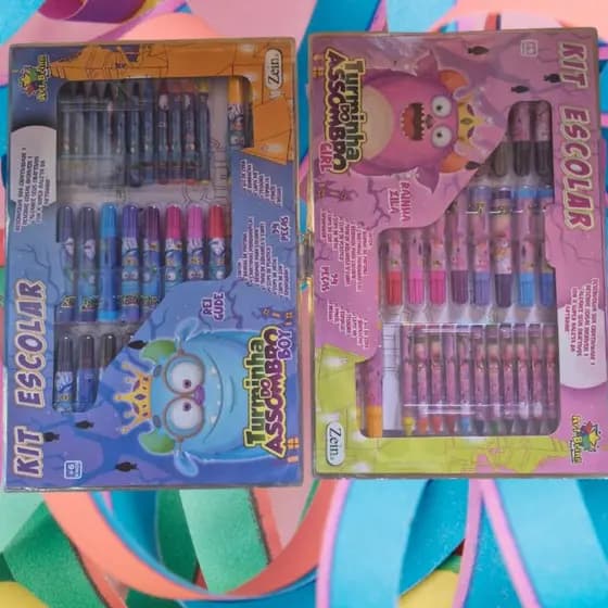 Kit Escolar Maleta Magica 94 Pecas