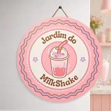 Placa Personalizada com Logomarca para Parede • Empresa, Loja, Clínica, Consultório, Salão • MDF 20x20cm