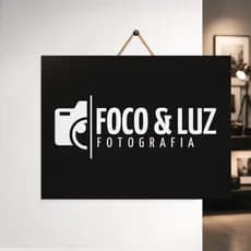 Placa Personalizada com Logomarca para Parede • Empresa, Loja, Clínica, Consultório, Salão • MDF 20x30cm