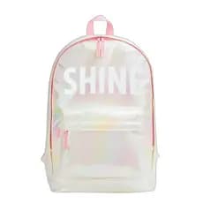 Mochila de Costas Academie Shine Rosa Tilibra Escolar Resistente Alça Acolchoada