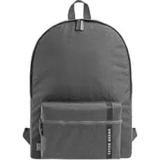 Mochila de Costas Academie Young Cinza Tilibra Escolar Resistente Alça Acolchoada