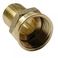 Bucha de Aumento Amarela 1/2 X 3/4 Cromada Metal Garden