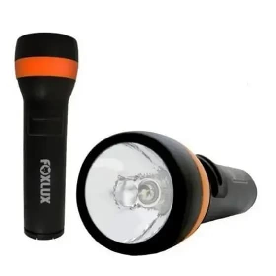 Lanterna Abs Pilhas 01 Led Grande- Alto Brilho- Foxlux