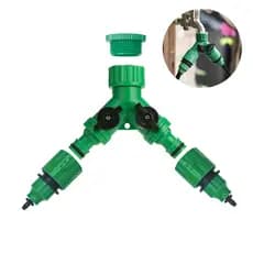 Conector Y para Microtubo 4mm - Engate Rápido de Irrigação