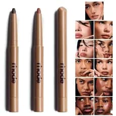Lapis rhode multifuncional - VARIAS CORES  cor lean lunge move bend lapis labial caneta Hailey Bieber