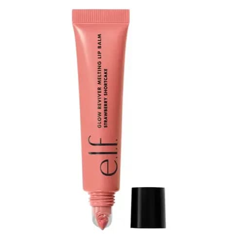 e.l.f. Glow Reviver Melting Lip Balm elf cor stramberry shortcake