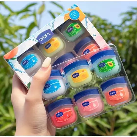 Vaseline Lip Balm Labial kit 6 un ou unitaria Balm labial hidratante WNP’L WNPL WNP L