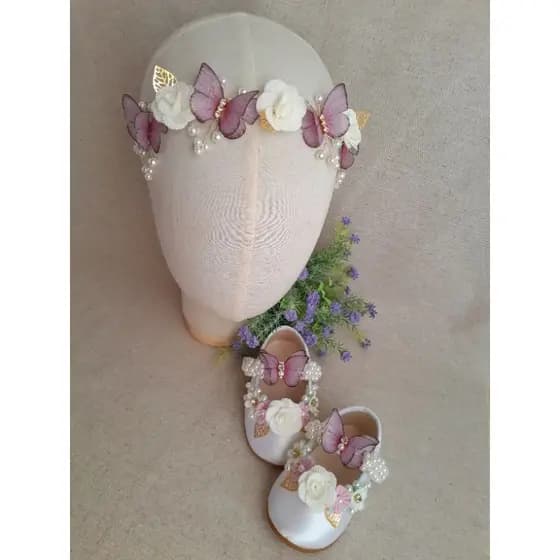 Sapatinho para bebê/ Sapatinho para batizado / sapatilha para bebê