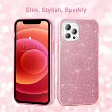Capa Capinha C/ Pop Socket Glitter Brilho para iphone 13 mini, 13, 13 Pro e 13 Pro Max