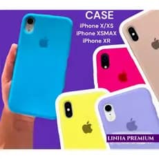 Case Capa Capinha Aveludada para Iphone X/XS XSMAX e XR
