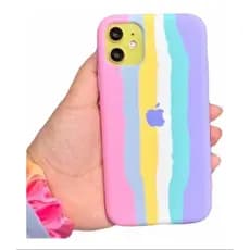 Capa Capinha Arco ires Algodao Rosa fechado em baixo com proteção na câmera  iPhone 6 6s, 6 Plus, 7/8, 7/8 Plus, XR, 11e 12