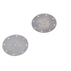 Par de Discos Para Espeto Giratório Carrossel 8 Espetinhos Inox Qualidade Premium